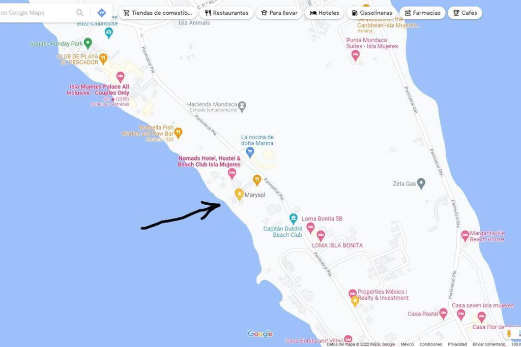 Marysol Private Beach Next To Nomads D5 이슬라무헤레스 외부 사진